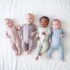 2025 Bamboo Fiber Long-Sleeve Baby Romper - Spring/Autumn