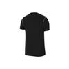 Nike Dri-FIT Solid Logo Print Crew Neck Short Sleeve T-Shirt Kids Tops Black BV6905-010