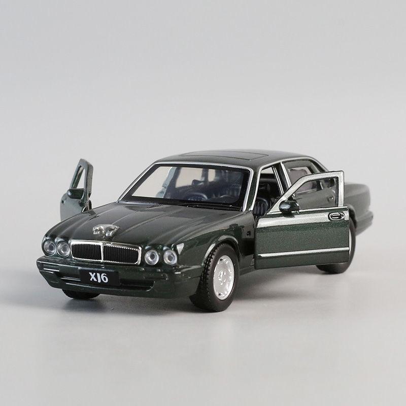 1:36 Jaguar XJ6 Sport Car Alloy Miniature Car Diecast Metal Scale Car Model Static Collection Children Birthday Toy Vehicle Gift
