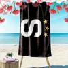 Iron Sparta Print Beach Towel, Large Soft Quick Dry Towel for Beach Camping Swimming