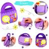 8Pcs Kids Sewing Kit DIY Felt Sewing Kits Preschool Educational Toys Craft Felt with Safety Needle for Boys Girls Beginners