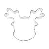 Nieuwe Roestvrijstalen Koekjessteker Biscuitvorm Kerst Rendierkop Rendier Vorm DIY Tool Fondant Peperkoekmannetje