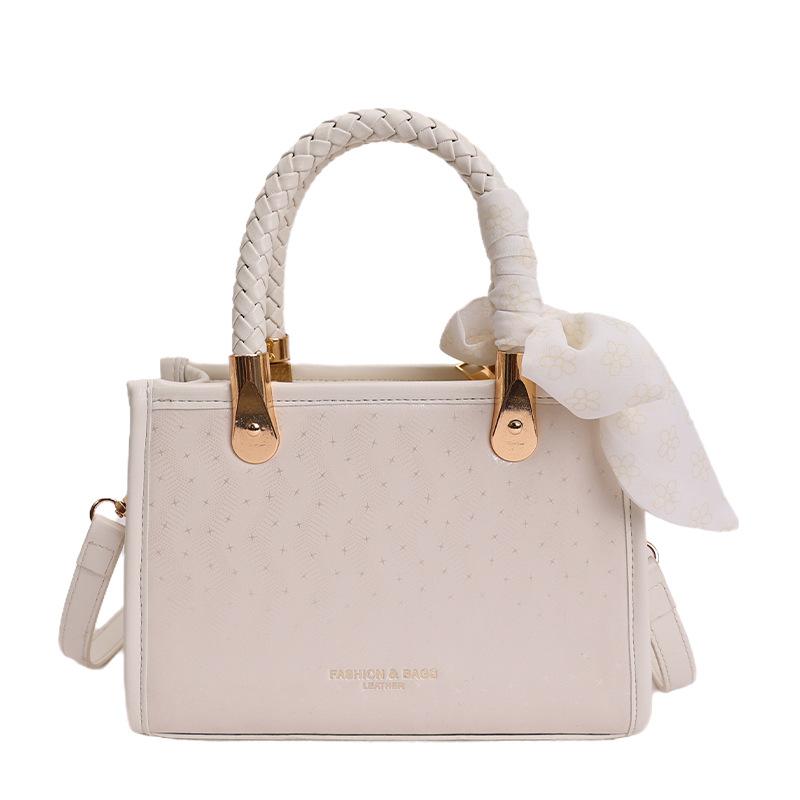 New Korean retro handbag women s versatile shoulder messenger bag bow fashion bag