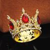 Princess Small Tiaras for Bridal Wedding Flower Decoration Cake Crown Topper Girls Birthday Gift Diadem Jewelry Accessories