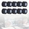 10pcs Bearing Wheel Casettes Tape Belt Pulley Pinch Roller for Dvds Drive Cassette Tape Cassette  Recorders Pinch Roller