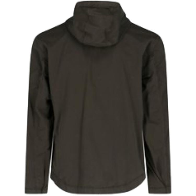 STONE ISLAND Μονόχρωμο Ζακέτα με Φερμουάρ Μακρύ Μανίκι Ανδρικά μπουφάν Στρατιωτικό Πράσινο K1S154100091S0010V0054