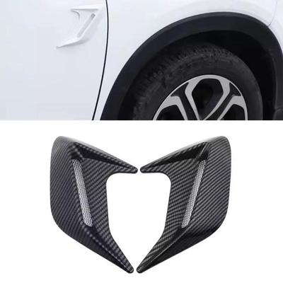Car Front Bumper Decor Sticker Side Air Vent Car Splitter Wing Spoiler Canard Car Decoration Universal