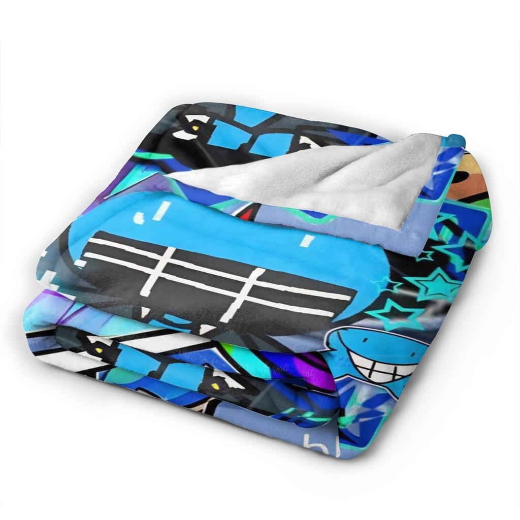 Bluudude Gubby Spawn Point Blankets Forsaken Game Picnic Flannel Throw Blanket For Couch Chair Sofa Bed Soft Bedspread Gift Idea