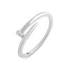 Silver Ring Without Stones (2079385) 1.7 Gr. 925 Samples