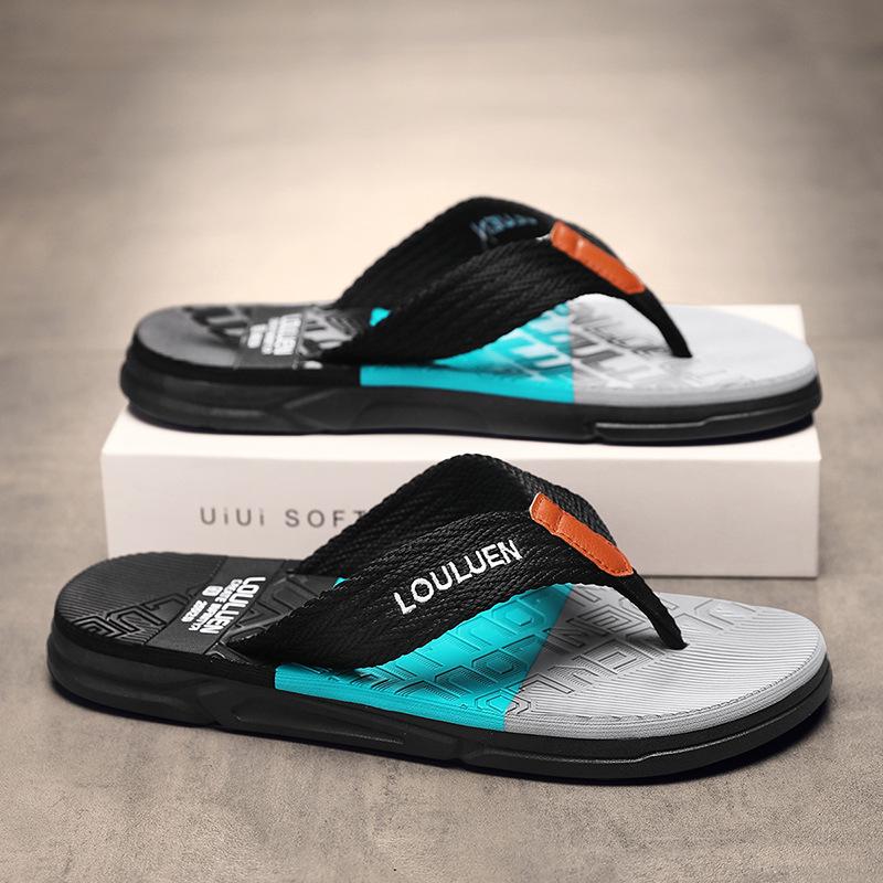 2026 Men s Non-Slip Outdoor Summer Flip-Flops: Trendy Beach Thong Sandals for Casual or Home Use 40