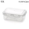 Plastic Camping Cookware Food Picnic Snack Bento Box Meal Storage Container Prep Lunch Boxes