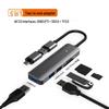 Type-C 5-in-1 Hub with SD/TF and USB 3.0 Ports & Type-C 2-in-1 Dock