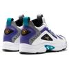 Reebok DMX Series 1200 White Team Purple Teal Unisex Sneakers Footwear-White Seaport-Teal H01424