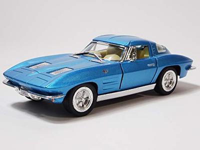 Kinsmart Chevrolet Corvette Stingray (1963) Blue 1/36 Diecast Model KT5358