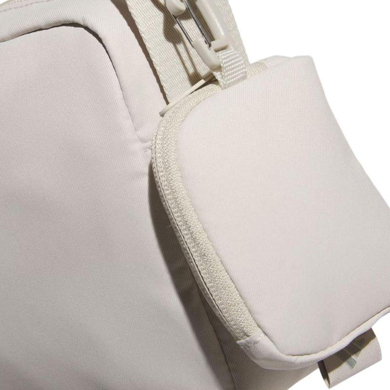 Adidas Recycled Polyester Shoulder Bag, Crossbody Bag Mini Unisex Light Gray Adidas IS9490