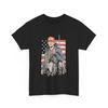 Duck Hunting Trump Camo Hello Hunting Season US Flag T Shirt