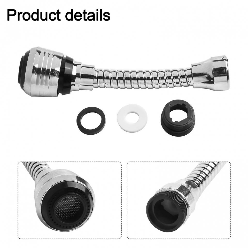 Tap Aerator Faucet Extender Kitchen Rotatable Sink
