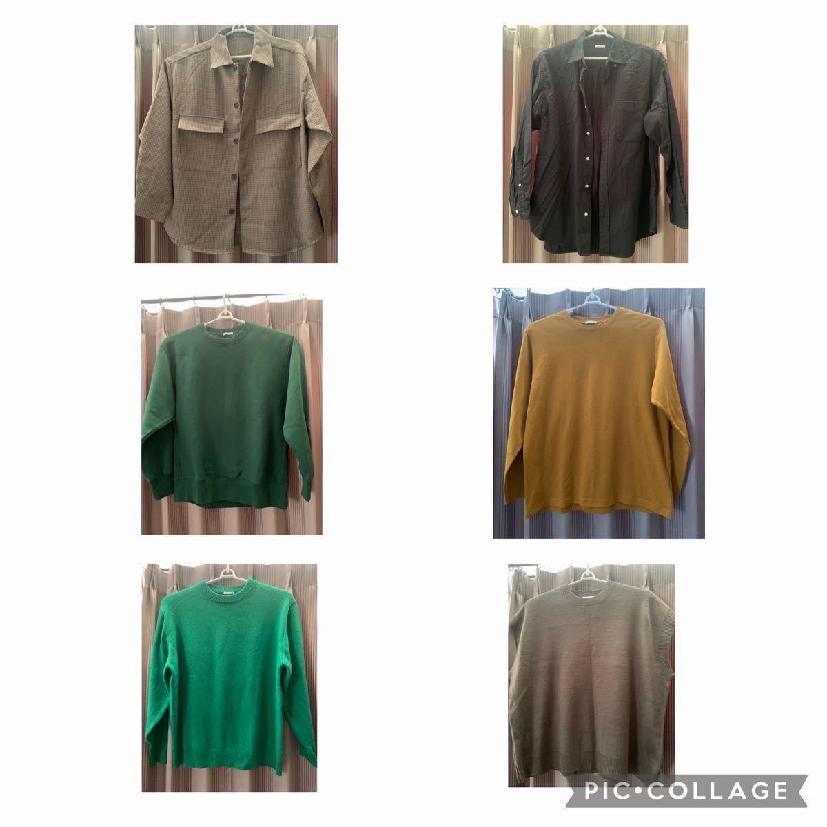 [Good condition] 9 men s tops sold in bulk WEGO, GU, etc.