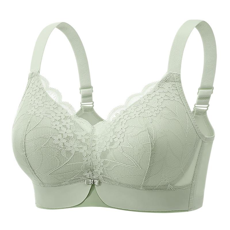 Flat Chest and Small Chest Special Bra Bra, High-end Steel-free Sexy Lace Gathering Underwear Girls 1011 New