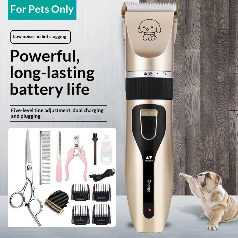 Pet Hair Clipper Haircut Trimmer Shaver Set Cat/Dog/Rabbit Grooming Clipper Cutter Pet Supplies Electric Scissors Set Supplies