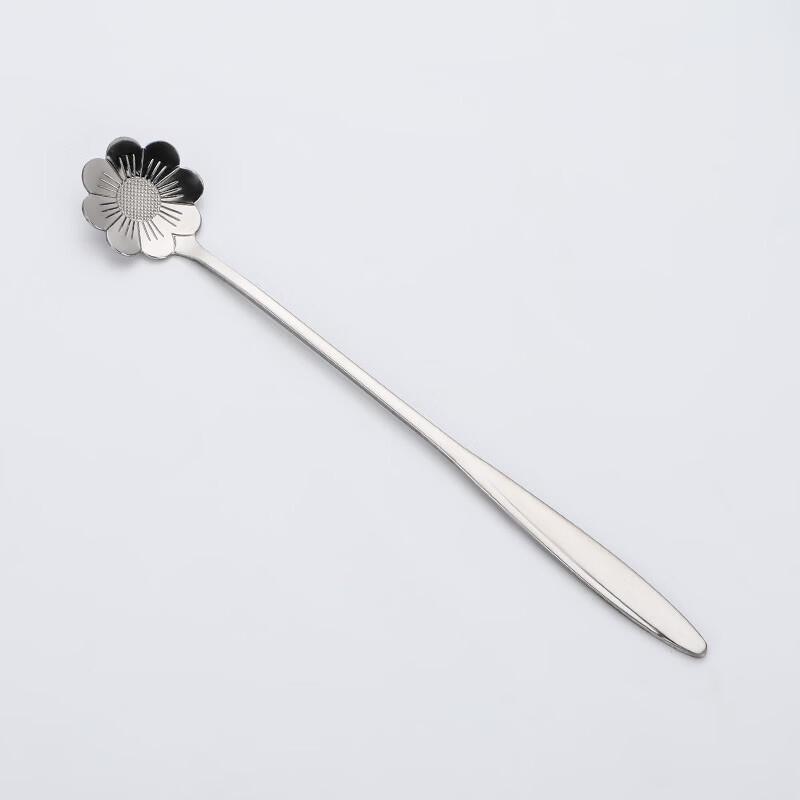 304 Stainless Steel Floral & Heart Coffee/Dessert Stirring Spoon