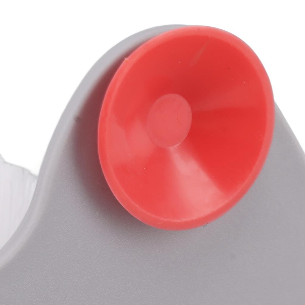 Suction Wall Glass Brush Nylon Plastic Hands Free Cup Cleaning Brush with Suction for Red Wine Glass Goblet