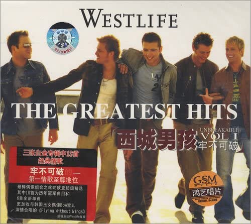 

CD WESTLIFE WESTLIFE - Unbreakable - Greatest Hits US Pop Used