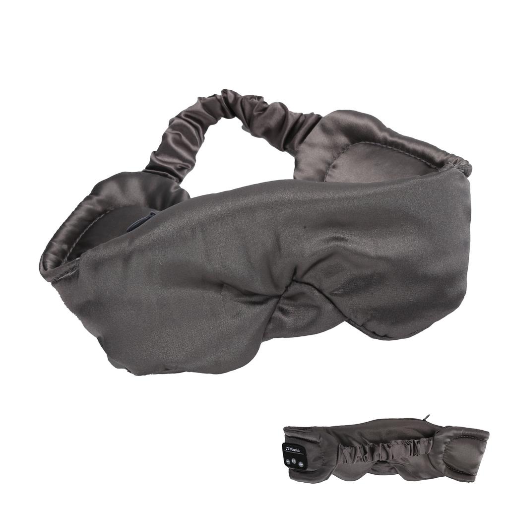 Silk   5.0 Wireless Eye Mask     Music   Eye Mask for Listening To Songs and Calls(Black )