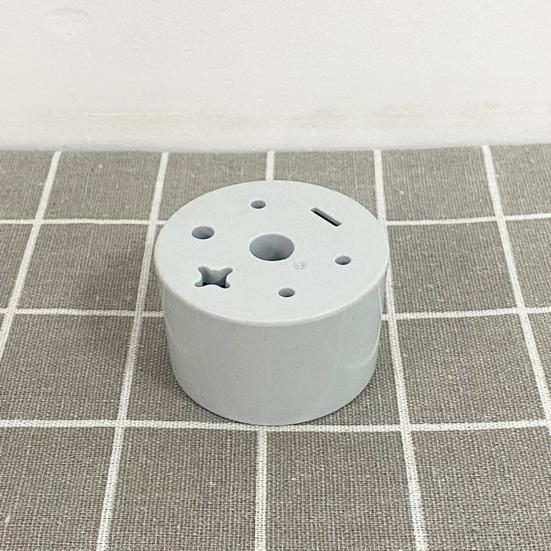 Cemetery Vase Graveyard Decoration Flowers Holder with 7-Hole Cylindrical Insert Reusable Cemetery Flower Holder with Spike