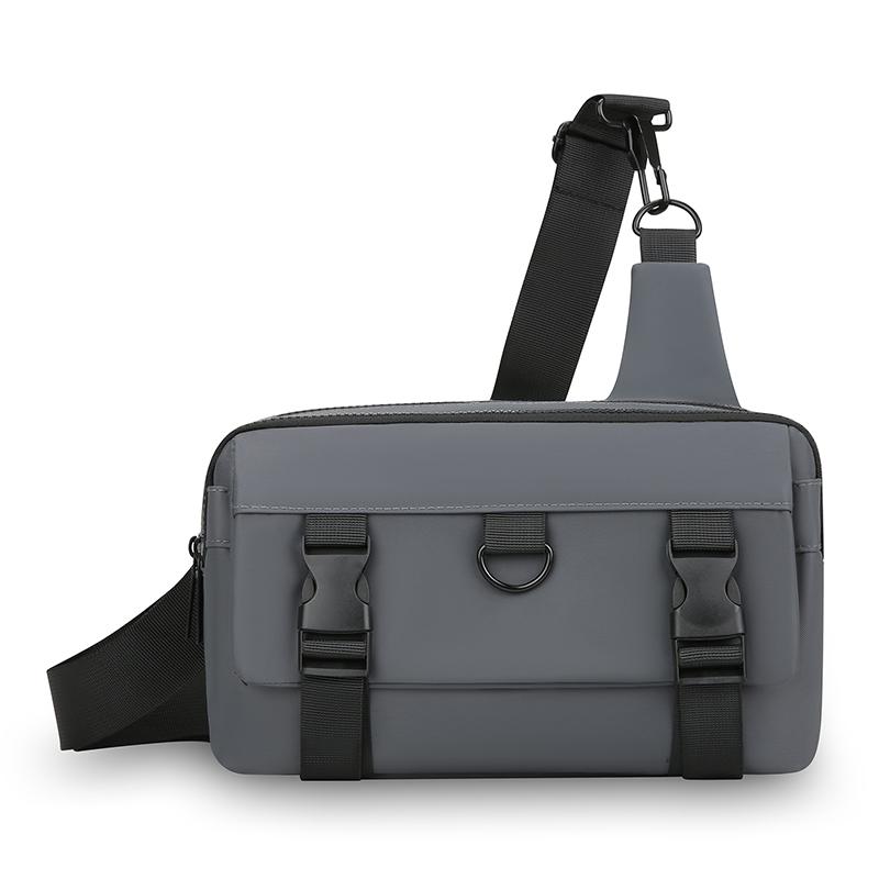 Nylon Crossbody Bag for Men Multiple Pockets