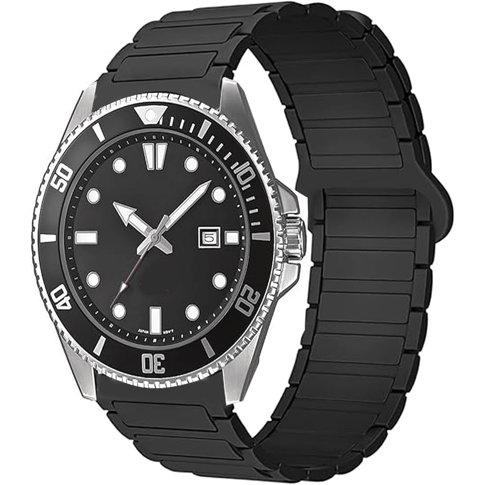 Lamshaw W-218H watch band 18mm quick release silicone sport strap replacement watch band CASIO W-...