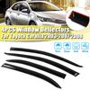 4-teiliges Auto-Wetterschild, Fenstervisier, Wetterschutz für Toyota Corolla