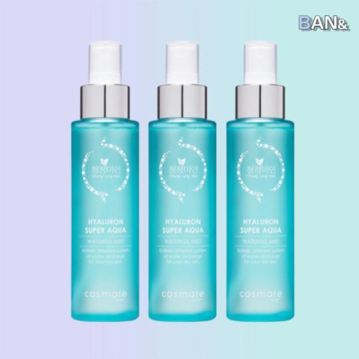 

Chung Jung Miin Hyaluronic Super Aqua Waterfull Mist 120ml x 3 (30430217)