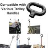 Fresh Replacement Trolley Handle For Camping Wagon/Beach Shopping Cart Wagon Cart Push Handle Portable Folding Wagon Handle