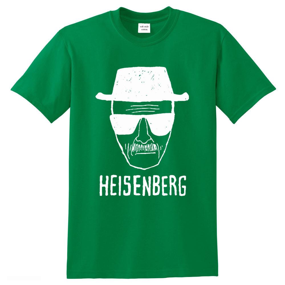 Cool Men Tshirt Breaking Bad Clothes Top Quality 100 Cotton Loose Heisenberg Printed T Shirt Casual Mens Tshirt