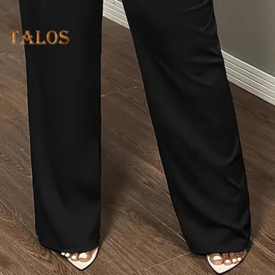 Conjunto de dos piezas de verano para mujer, cuello redondo, manga corta, top corto, pantalones anchos con cordón, conjunto de chándal informal para estar en casa