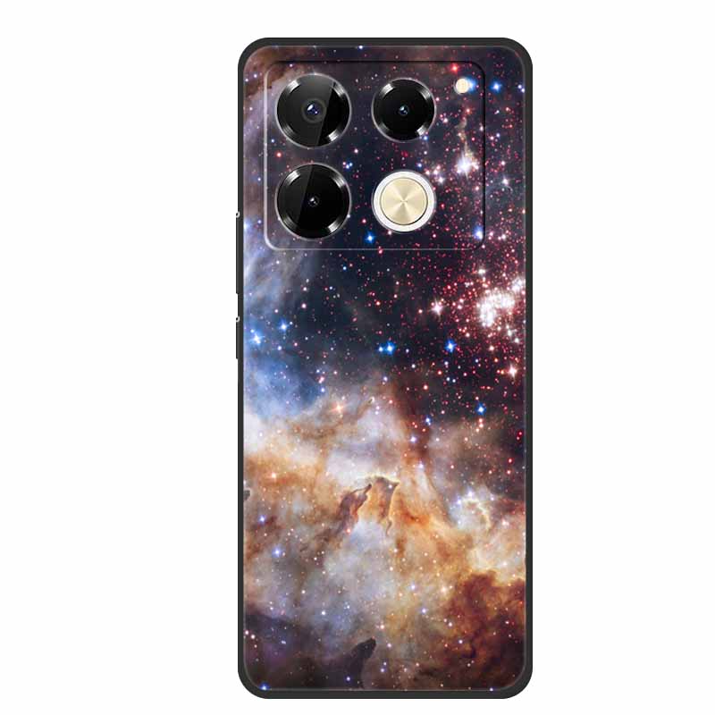 For Infinix Note 40 Pro 5G Case TPU Soft Silicone Cover Phone Cases for Infinix Note 40 40pro 4G Flowers Lovely Coque Fundas
