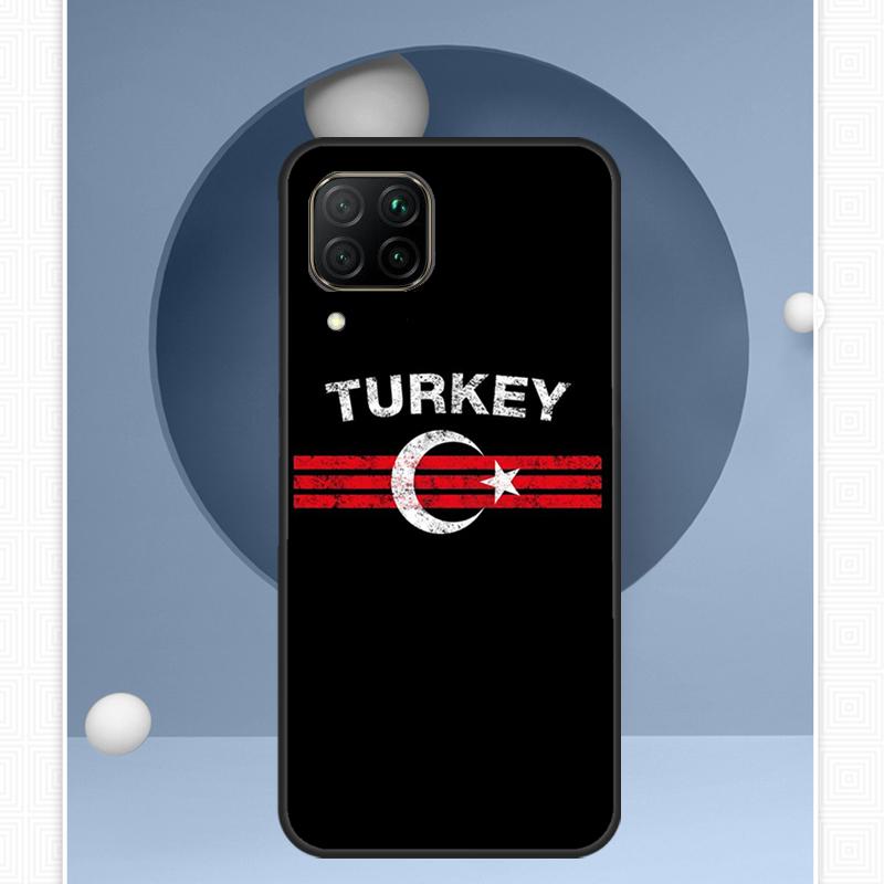 

Turkey Flag For Huawei Nova Y91 Y60 Y70 Y72 Y90 Y61 12s 12i 11i 8i 10 9 SE P20 P40 Lite P30 P60 Pro Case Huawei P30 Pro