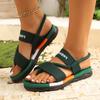 Fashion Women Clip Toe Sandals Crystal Jelly Beach shoes for women Flip Flops Students Korean Fashion Wear Summer Flat Sandals Women