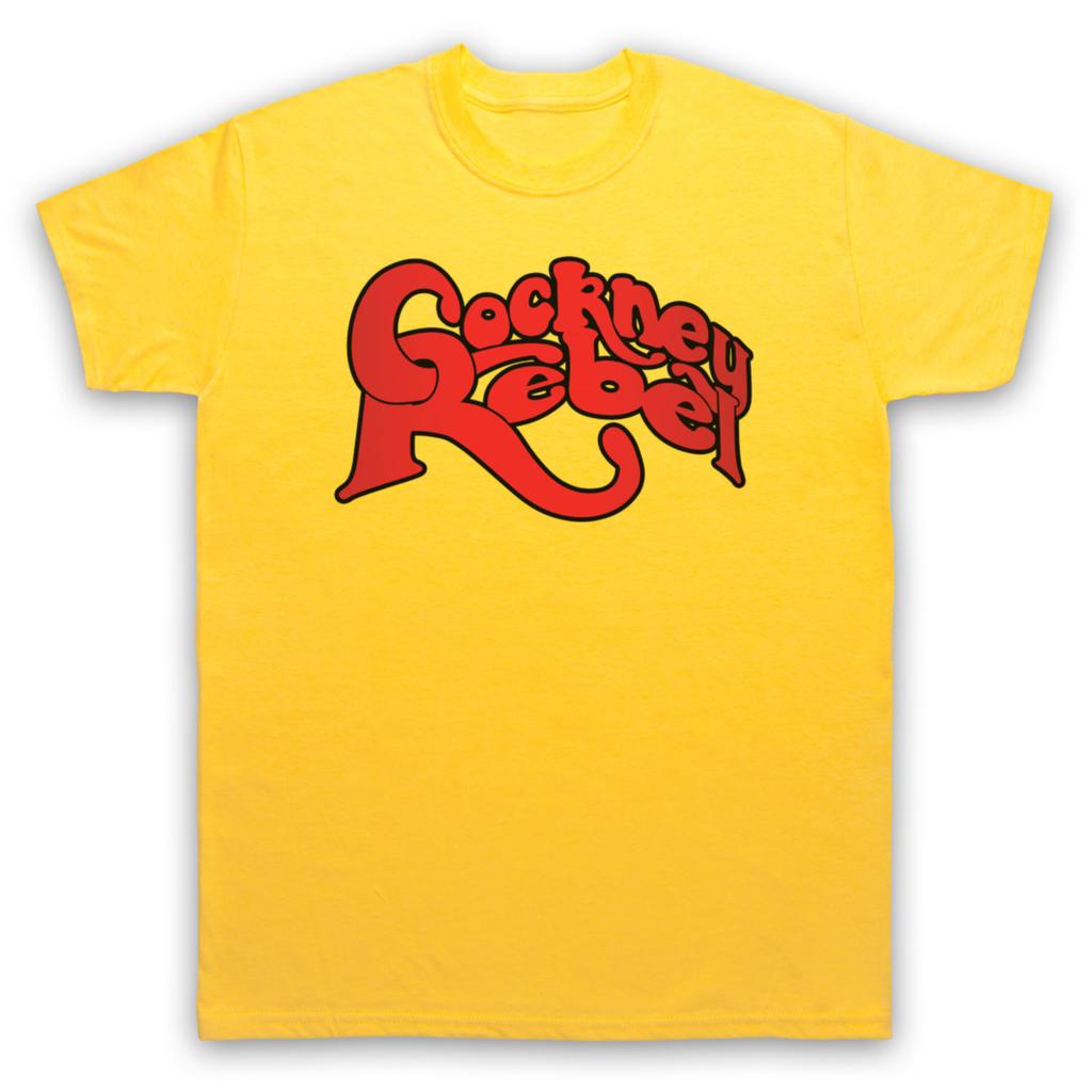 Nové NEOFICIÁLNÍ RETRO ROCKOVÉ PÁNSKÉ DÁMSKÉ TRIČKO COCKNEY REBEL STEVE HARLEY BAND Špičkový Luxus je pro Muže i Ženy Top Y2k