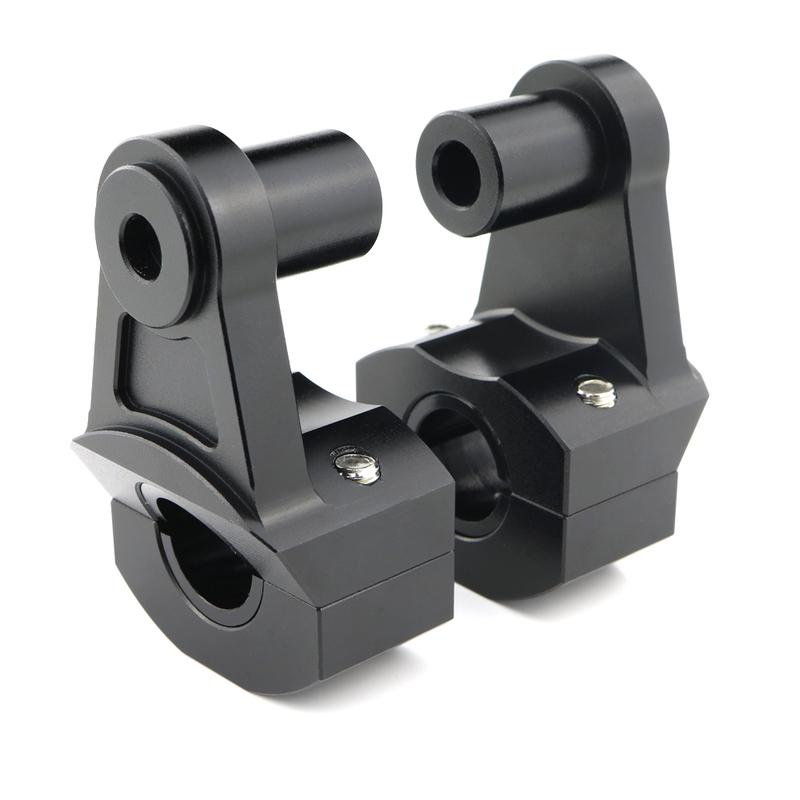 7/8" 22mm Handlebar Risers For SUZUKI DRZ400 DR650 SV650 Bandit GSR750 V-Strom250/1000 Motorcycle Handle Fat Bar Clamps Aluminum