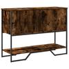 VidaXL Console Table Smoked Oak 100x35x74.5 Cm Engineered Wood, End Table, Hallway Table, Console Table of 848536