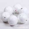 Snowball Christmas Tree Ornaments: 4CM, 6CM, 5CM Balls & Pendants for Holiday Decor