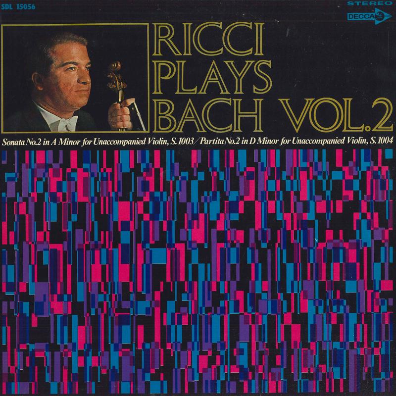 

LP Record RUGGIERO RICCI - Ricci Plays Bach Vol2 SDL15056 DECCA Japan Classical Used