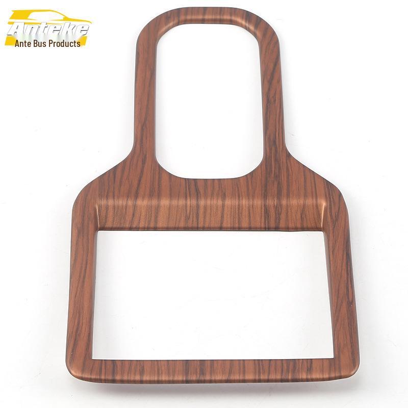 Electroplated Rear Cup Holder Decoration for 17-21 CRV – Third Row Armrest Frame Sticker