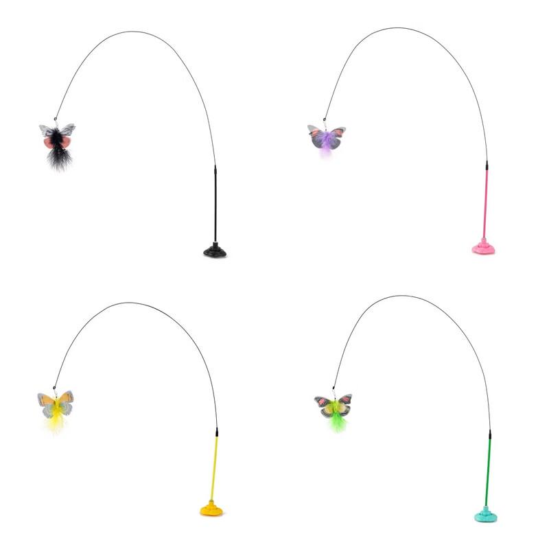 VZZS Suction Cup Cat Teaser Toy