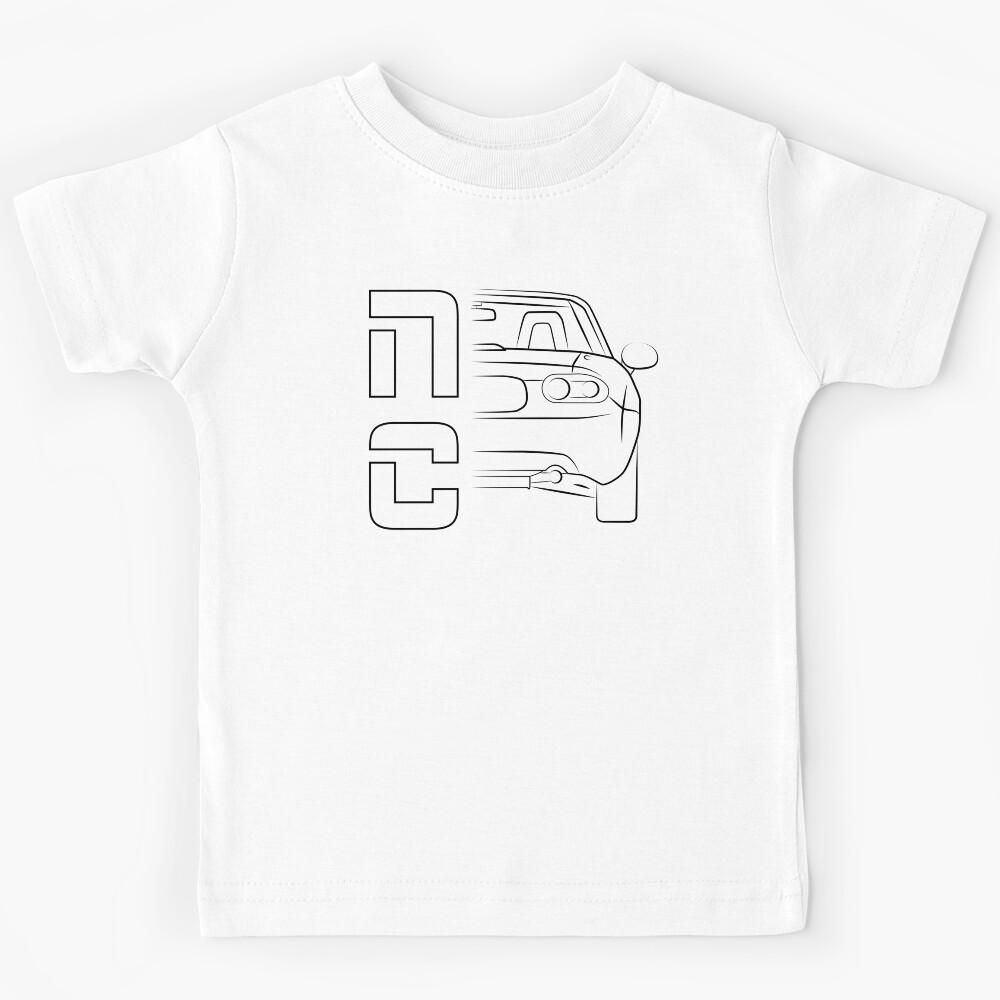 Miata NC Black Kids T-Shirt 110