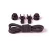 1 Pair of Elastic Shoelaces, Suitable for Children and Adults Stretching Lock Lazy Laces ,  Spring Retractable Sports Shoelaces