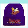 Adventure Time Nadruk Kreskówkowy Akrylowa Czapka Zimowa Ciepła Unisex Beanie Dla Dorosłych Nastolatków