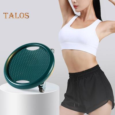 Abdominal Roller Wheel with Kneeling Mat 360 Degrees Rotating Men Women Core Training Abdominal Exerciser Board with 4 Wheels Home Gym Fitness